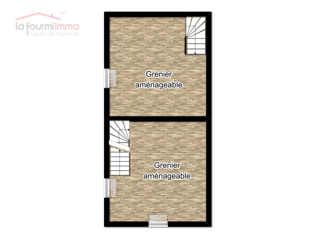 Maison 2 ch av garage  - Sb2e