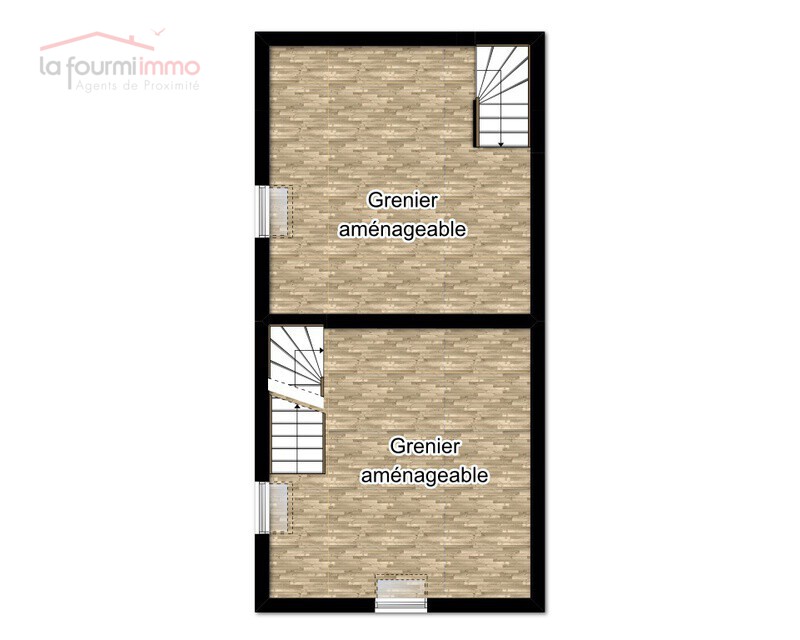 Maison 2 ch av garage  - Sb2e