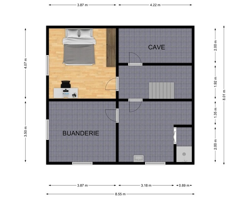 France/Sedan - Maison de Maître - 6 ch av garage/atelier & jardin - Rez-1 martyres de la rpublique