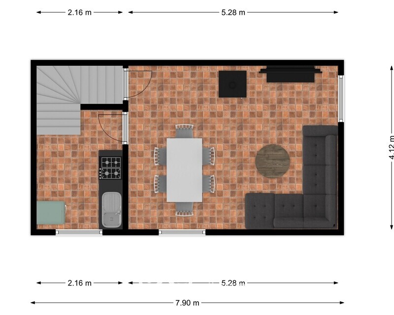 Appartement 2ch avec cour et garage - 110342376 saint eloi 5 first floor first design 20211021 dcf882
