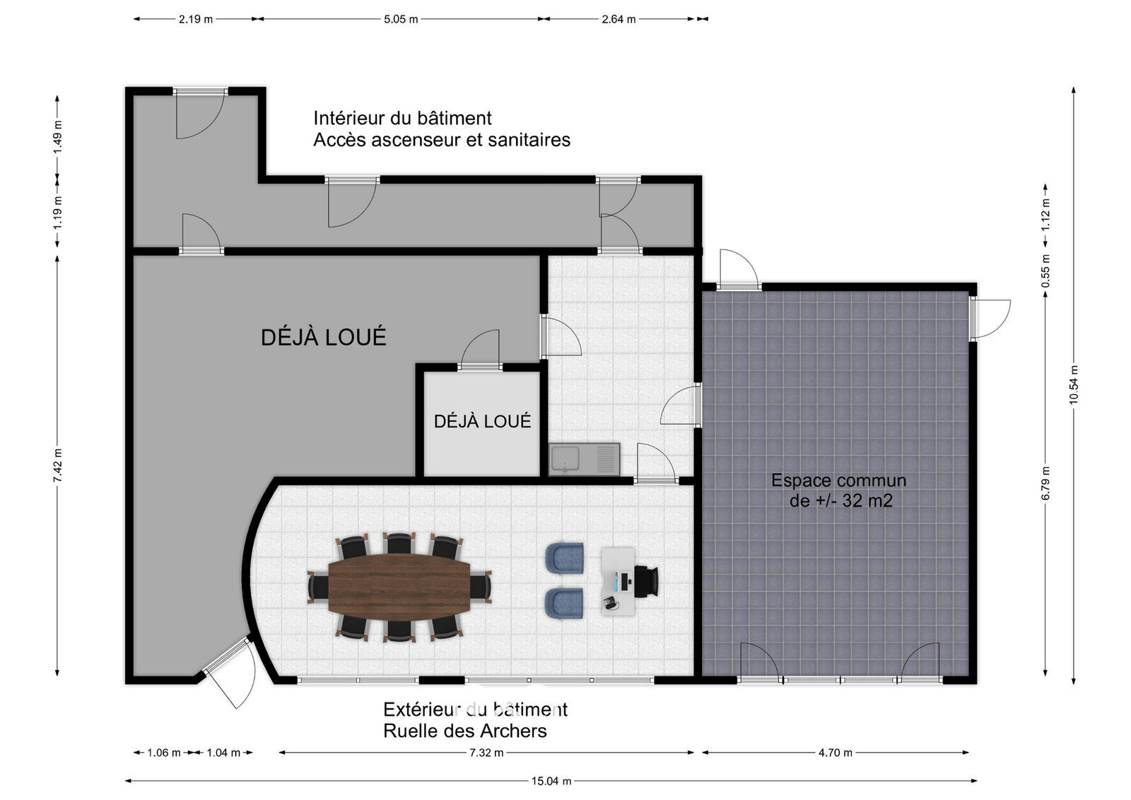 Bureau modulable dans espace professionnel au coeur de Chimay - 110352099 rogier6 first floor first design 20230628 06c92c