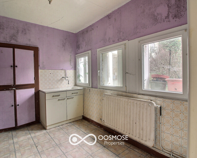 France/15' frontière - Double-maison (3 & 2 ch) avec jardin à rénover - 0 0003-2