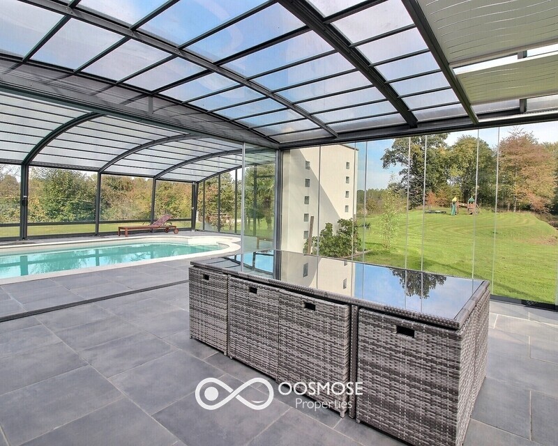 France - 10' front. - Villa plain-pied - 1ha av étang & piscine - 0 0013