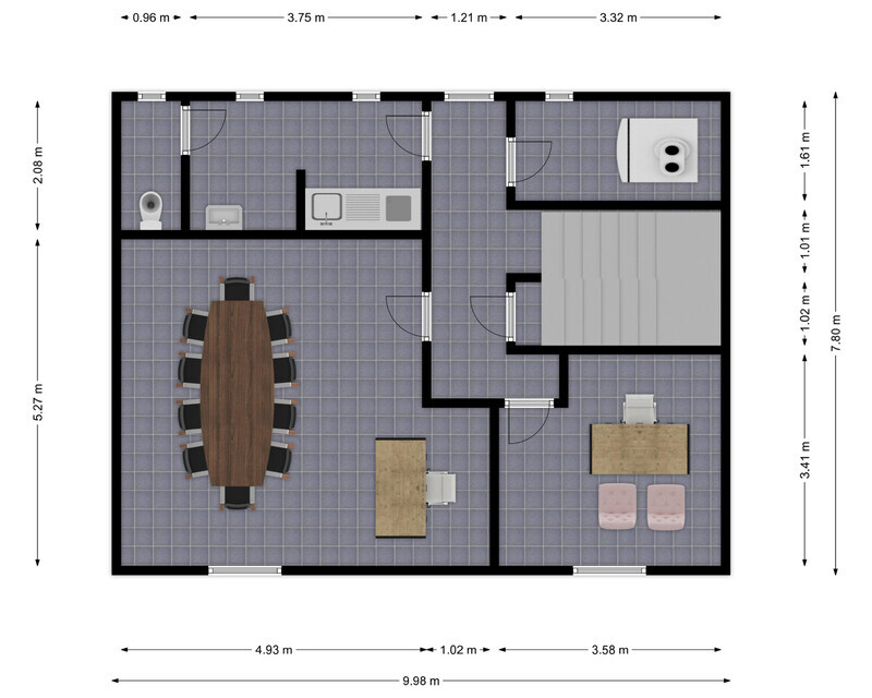 Immeuble de bureau avec belle visibilité - Rez+1 - rue du mont 8 - biesme