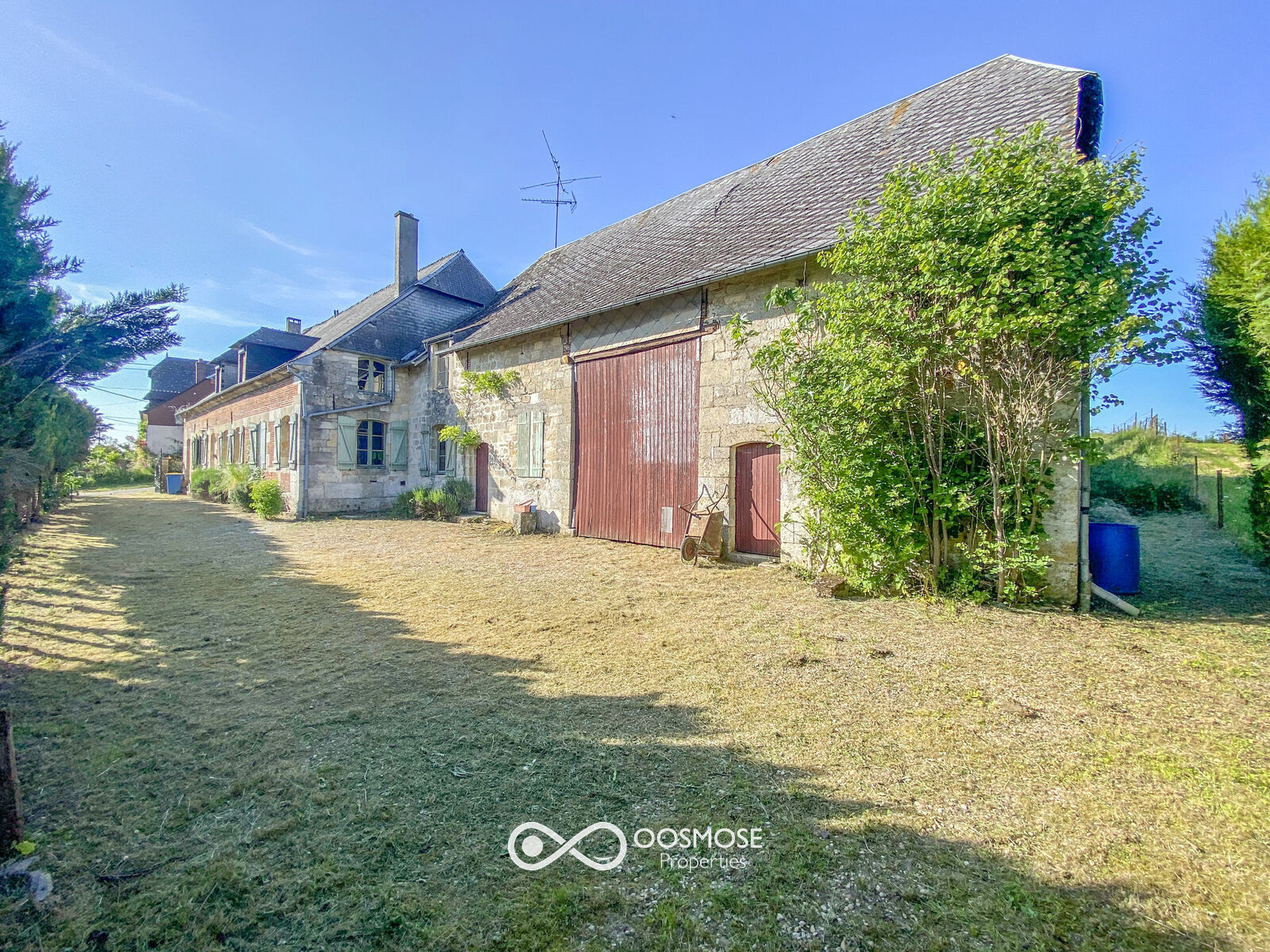 France/15' Belg. - Fermette av grange & 3 box. chevaux sur 2ha  - Img 8871-2