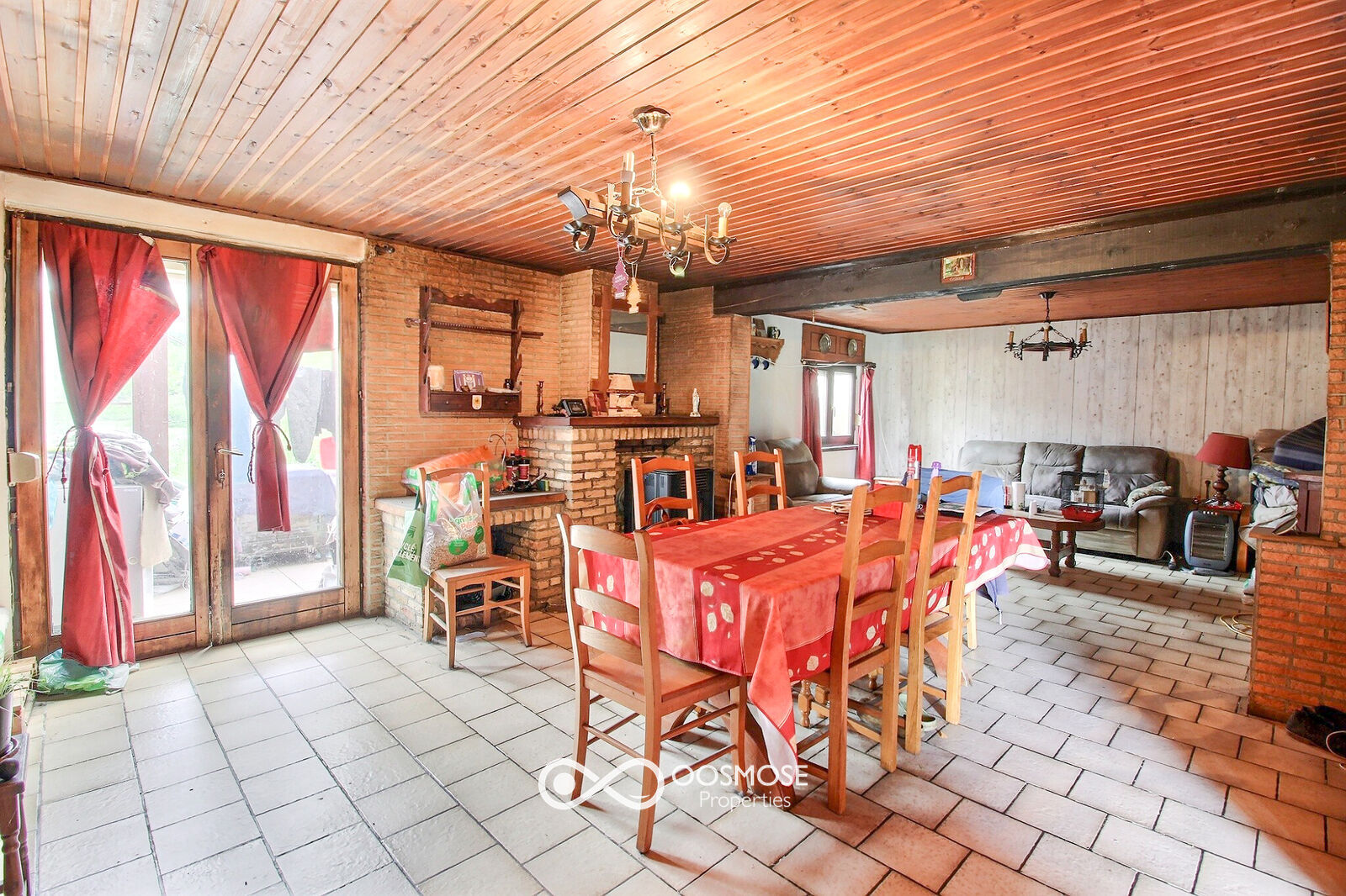 Maison 4 fac 3ch sur 26a - quartier calme - bord rivière - 0 0001-2