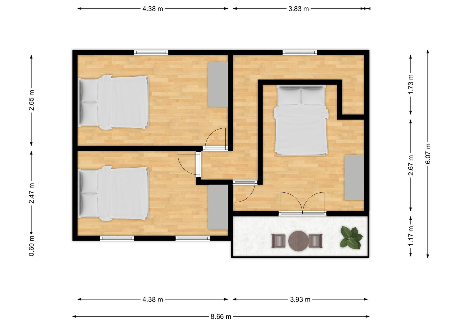 Maison 4 fac 3ch sur 26a - quartier calme - bord rivière - Rez+1 - fonds de l eau 31 - couvin