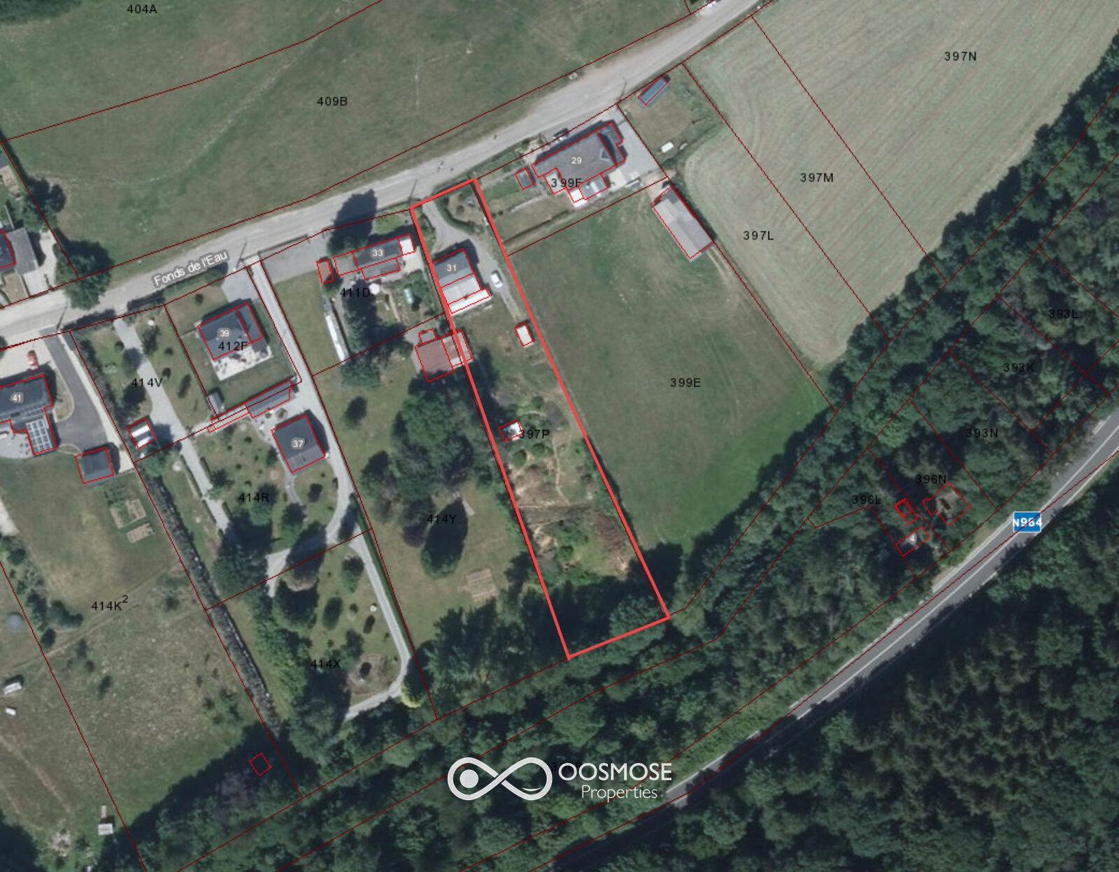 Maison 4 fac 3ch sur 26a - quartier calme - bord rivière - Sat1 - fonds de l eau 31 - couvin