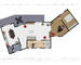 France/15' Belg. - Villa 3ch av garage, carport sur 20a - Plan rez - route de rimogne 1 - murtin-et-bogny