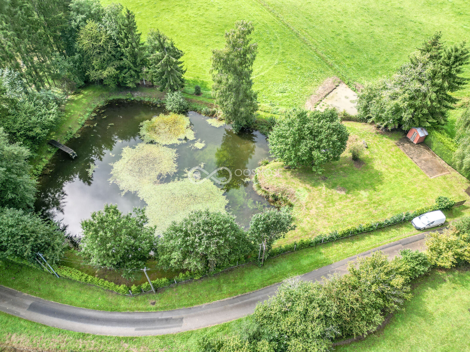 Brognon (FR) - Etang sur terrain de 29a 20ca - Dji 0094-2