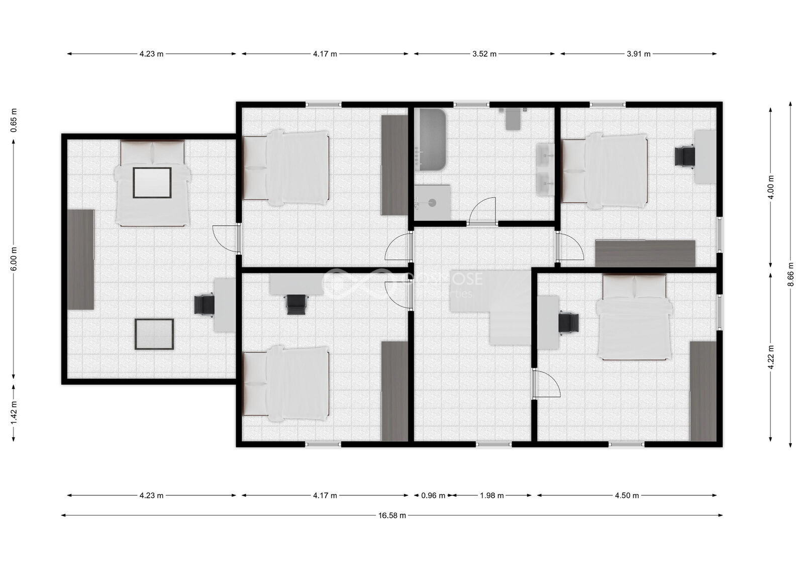 Villa 6 ch av garage sur 10 ares - Rez+1 - route de macquenoise 36 - seloignes