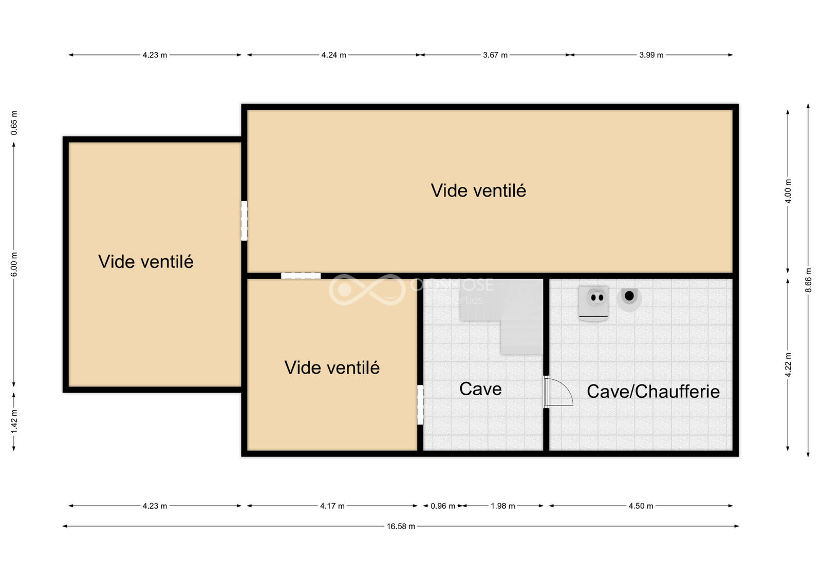 Villa 6 ch av garage sur 10 ares - Rez-1 - route de macquenoise 36 - seloignes