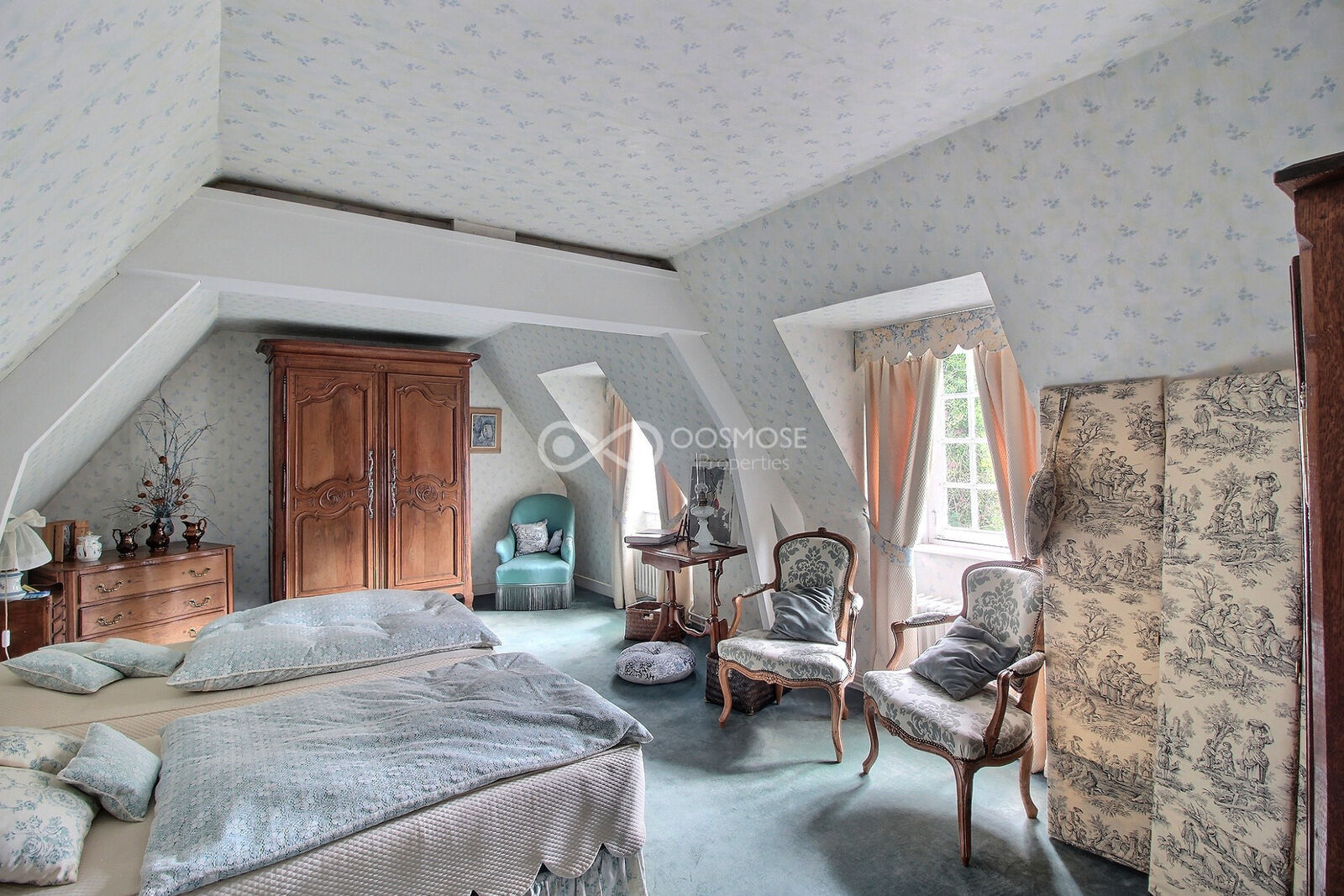 France/15' Belg. - Spacieuse villa 5ch av garage et dépendance sur 48a - 0 0004-2