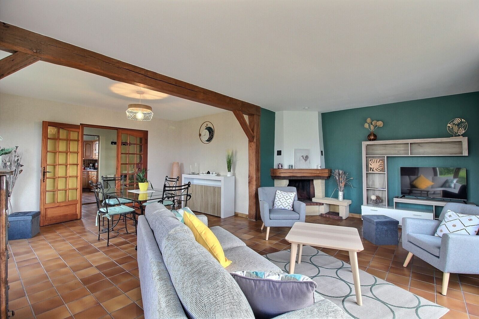 France/15' Belg. - Villa plain-pied 4ch av garage, prox. Lacs  - 0 0004