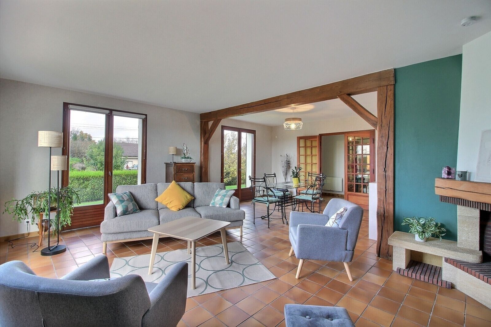 France/15' Belg. - Villa plain-pied 4ch av garage, prox. Lacs  - 0 0003