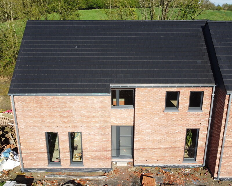 TVA 6 % - Maison neuve 3 façades à l'orée du bois de Stambruges - Dji 0222