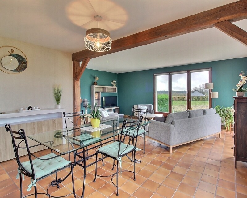 France/15' Belg. - Villa plain-pied 6ch av garage, prox. Lacs  - 0 0001