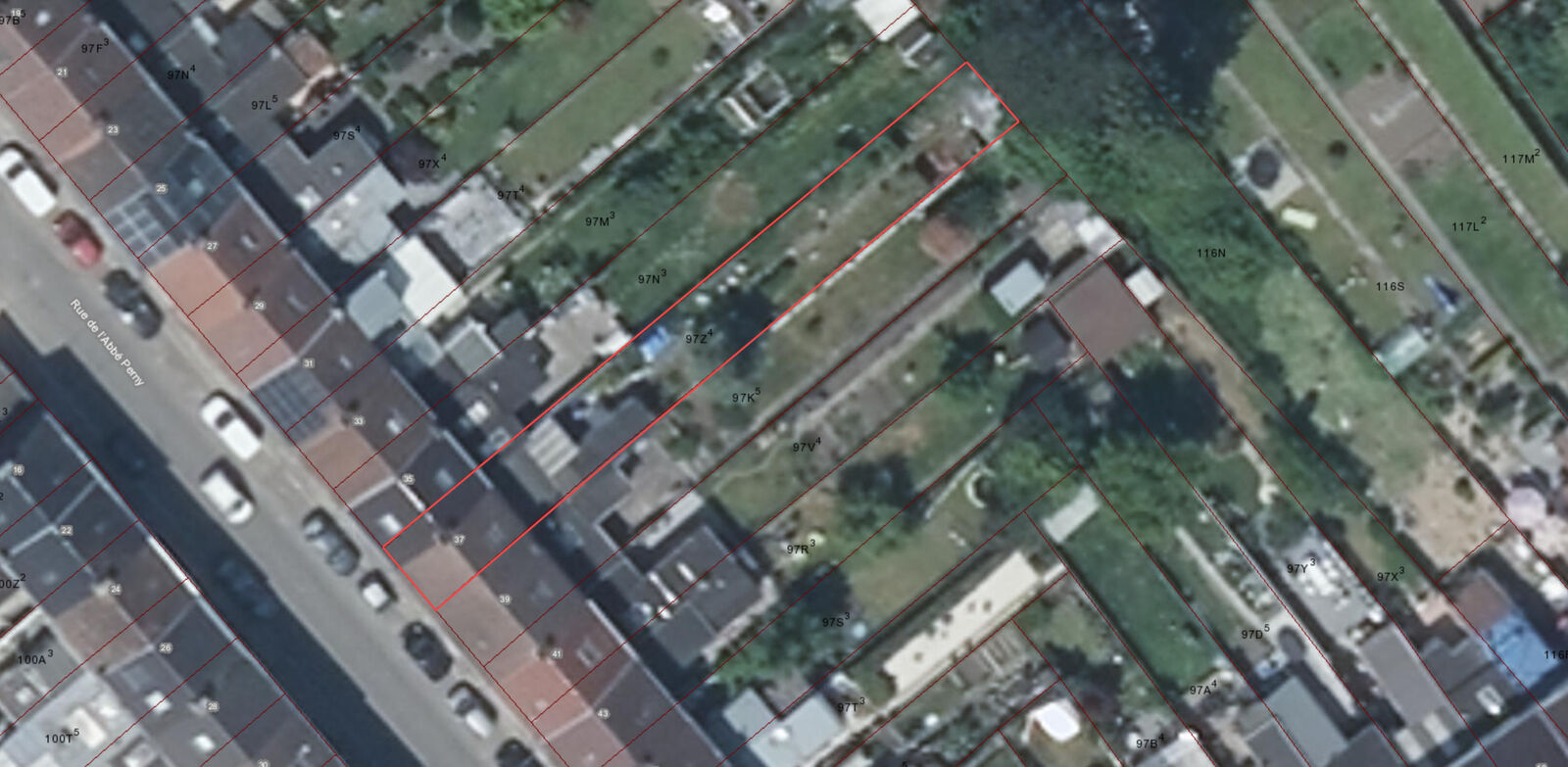 Maison 2ch avec jardin prox. commodités - Vue sat - rue de l abbé perny 37 - marcinelle