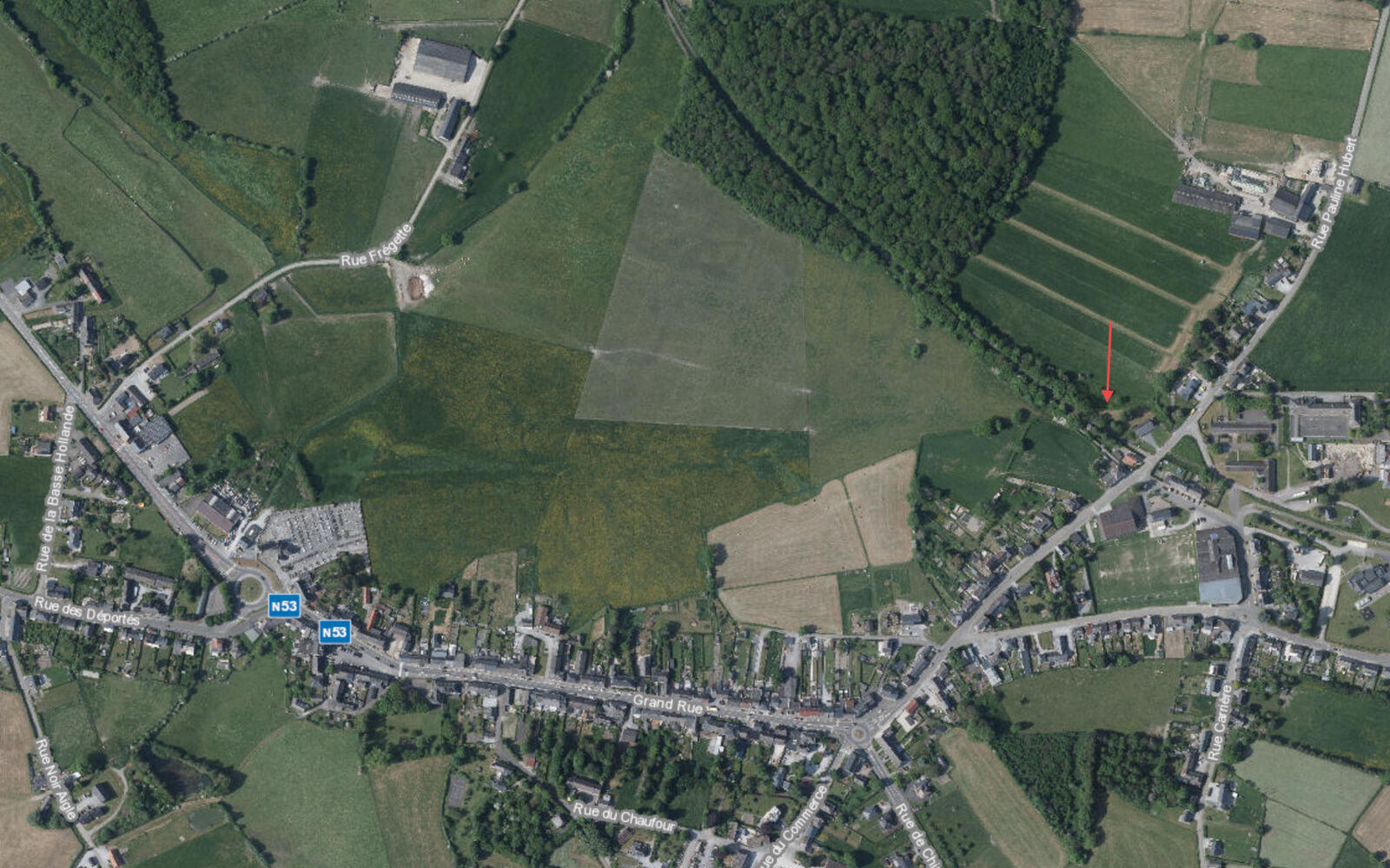 Terrain/prairie de 19a 30ca - Sat2 - rance