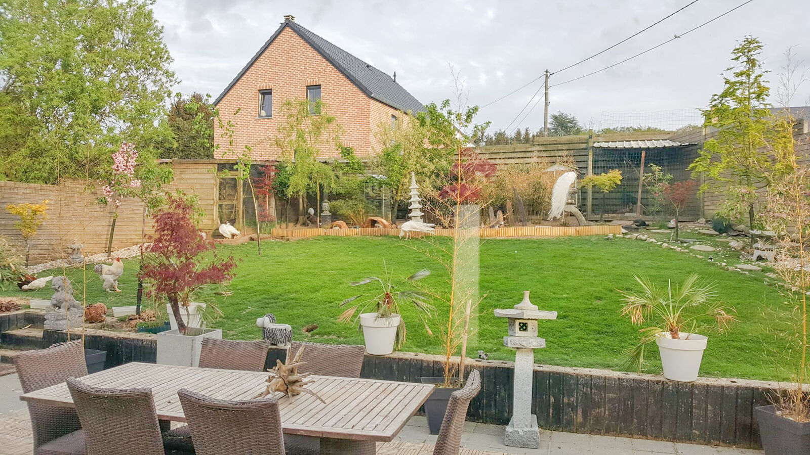Villa 3ch avec garage, box et partie pro - Img-49