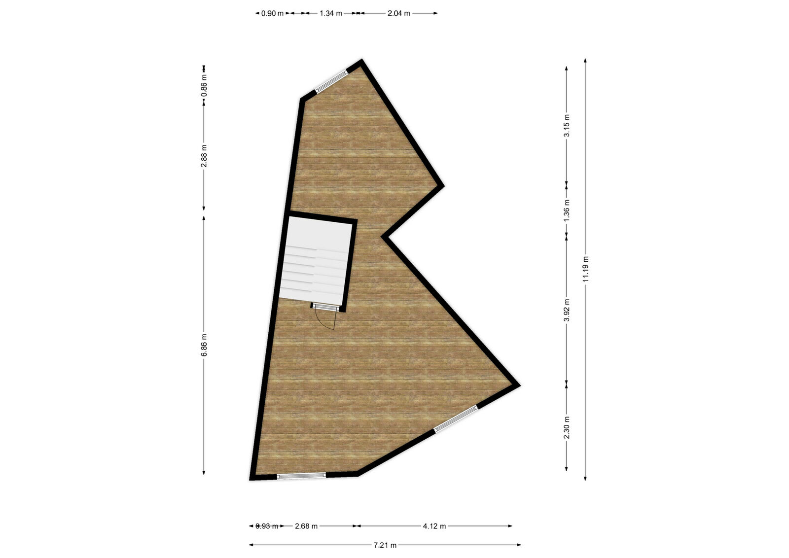 Immeuble commercial en centre-ville - Rez+1 - beauraing