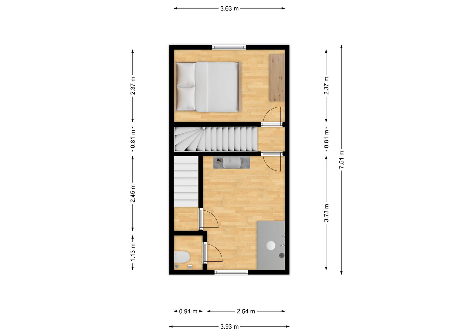 Charmante maison sur les hauteurs av belle vue - Rez+1 - rue de la croix 16 - couvin