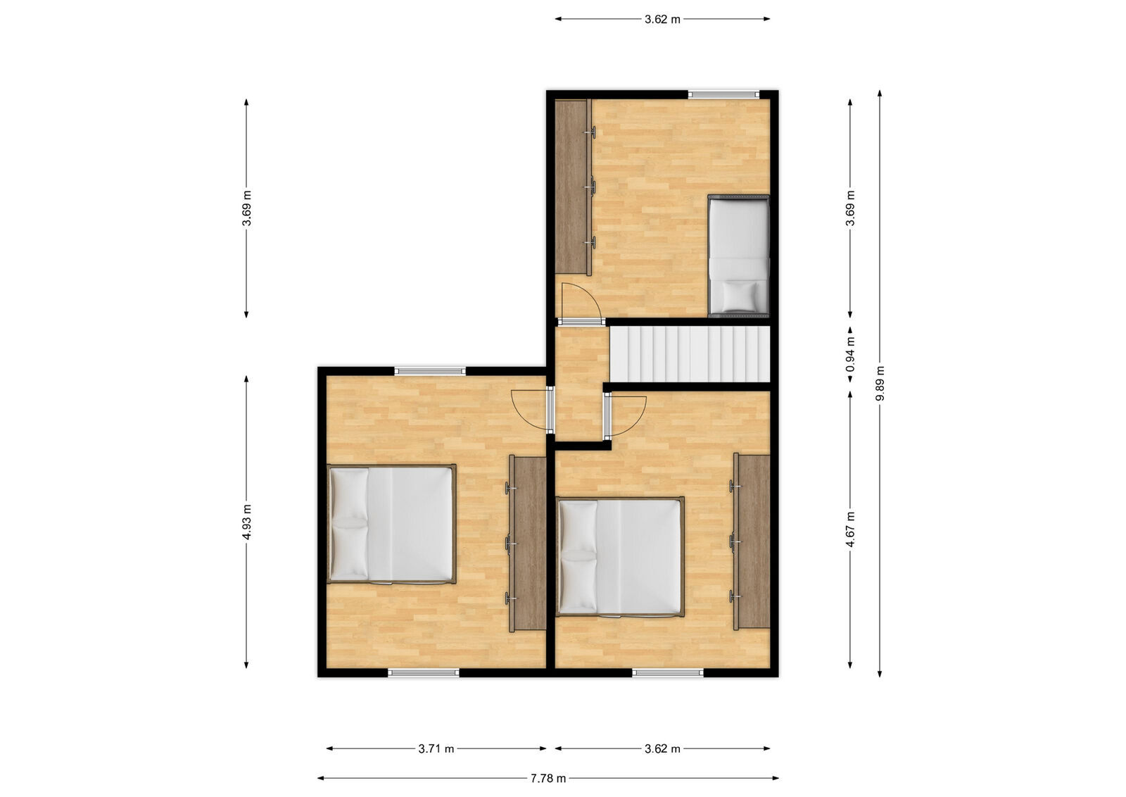 Charmante maison 3ch en pierre du pays av garage et jardin - Rez+1 - rue des fontaines 62 - petigny