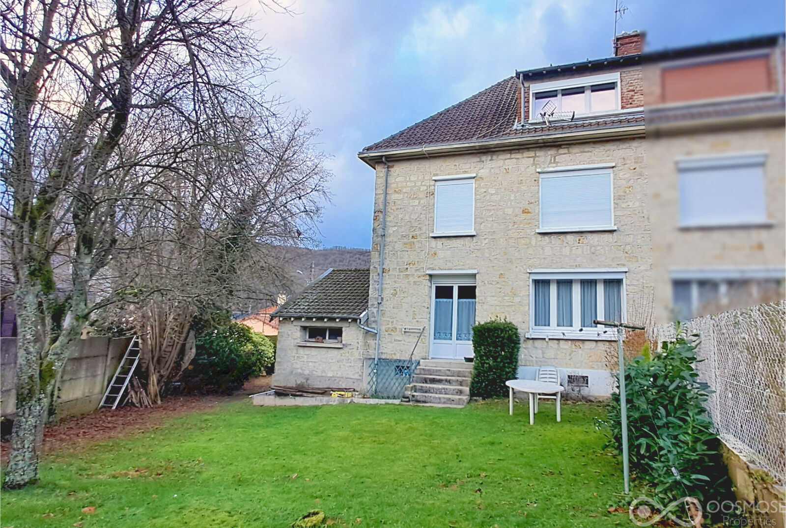 France 15' Belg. - Maison 4ch avec garage et jardin - Arriere final