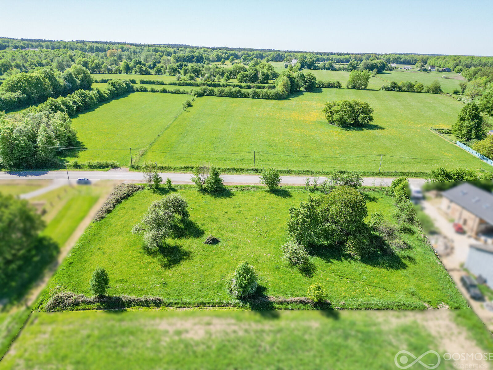 Taillette (Fr)/4' Belgique - Beau terrain à bâtir de 33 ares - Dji 0482-2-taillette