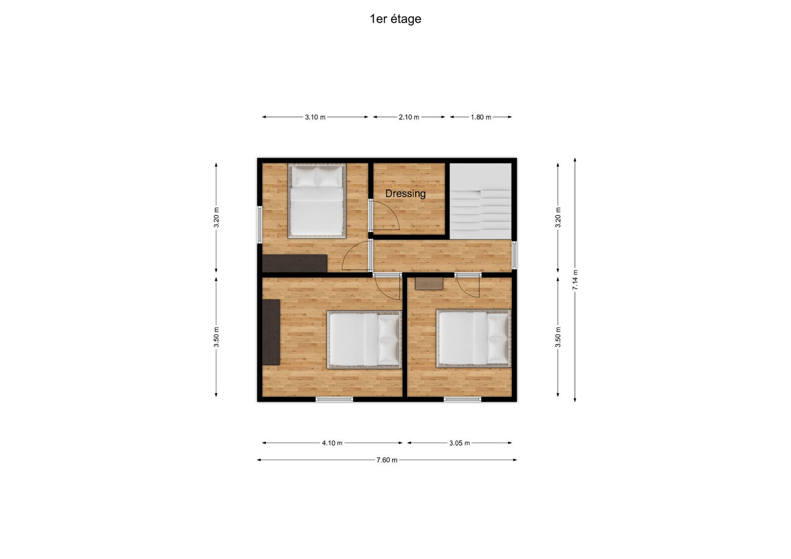 Maison de 88 m² avec jardin et garage - 187501795 nenon revin 1er tage first design 20260705 4a2bee
