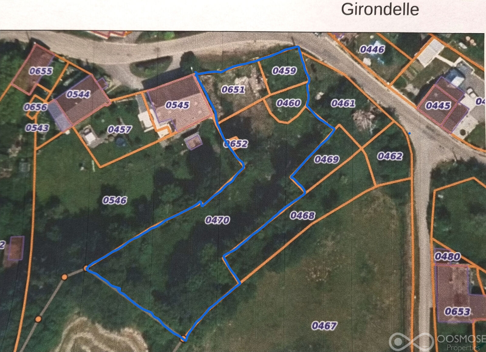 Terrain à bâtir à Girondelle de 2574 m² - 20250331 144748