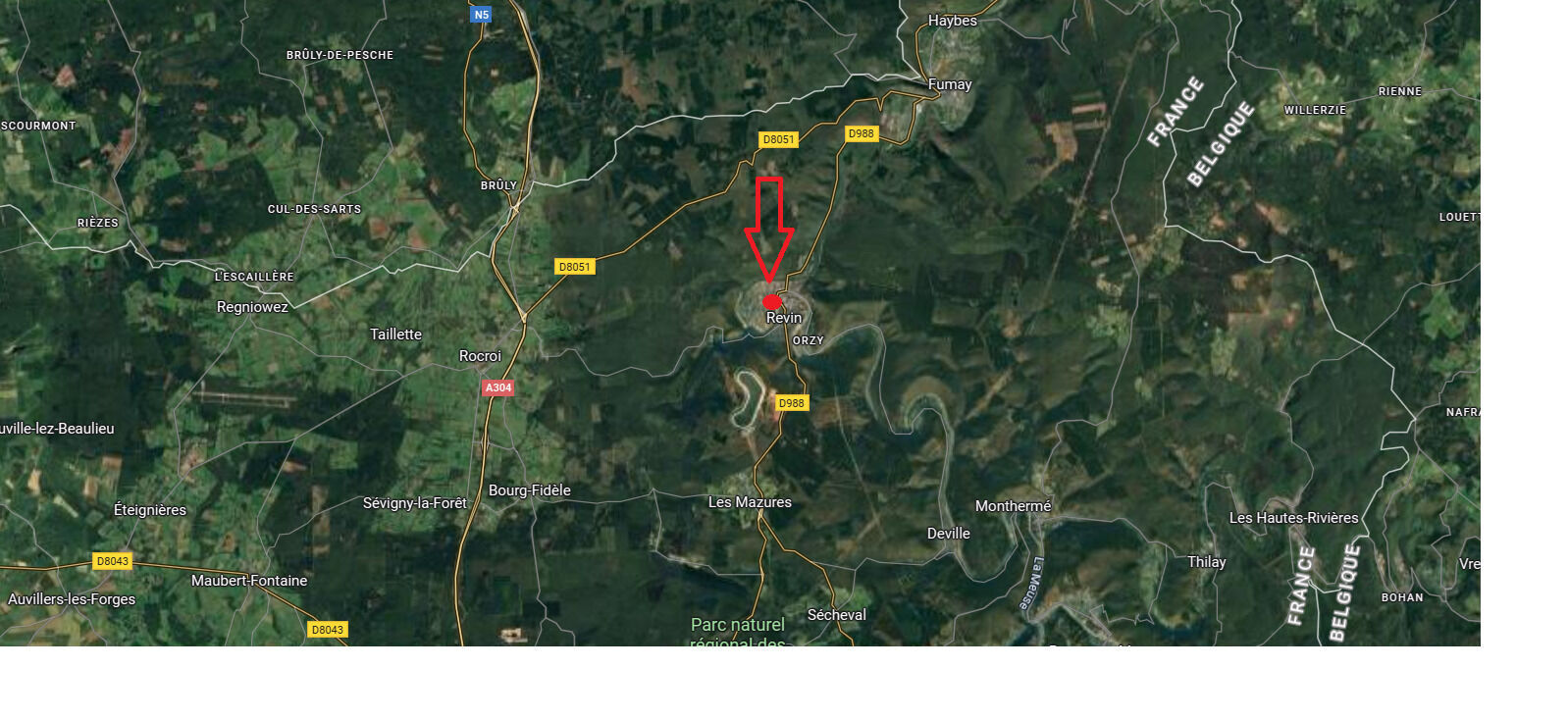 Appartement de 104m² avec vue sur la Meuse - Revin
