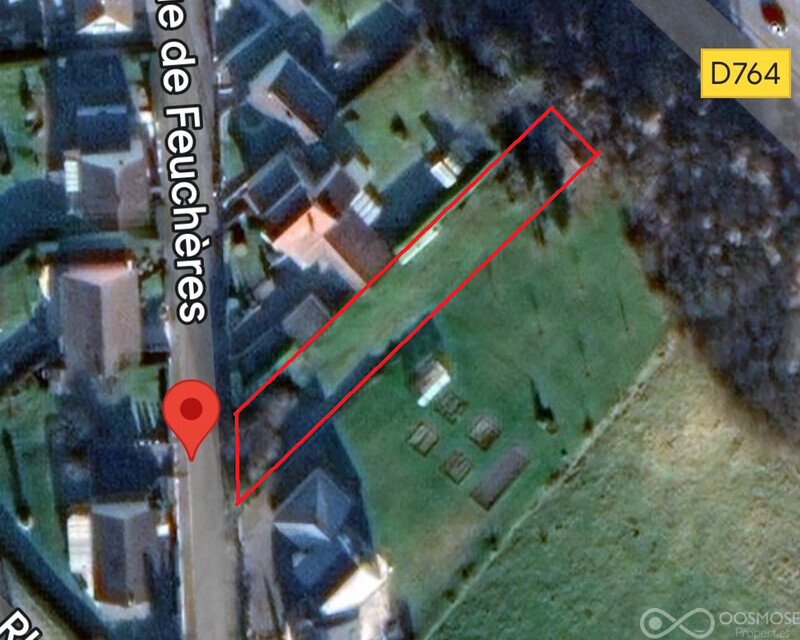 Terrain constructible de 790 m² - Terrain flize