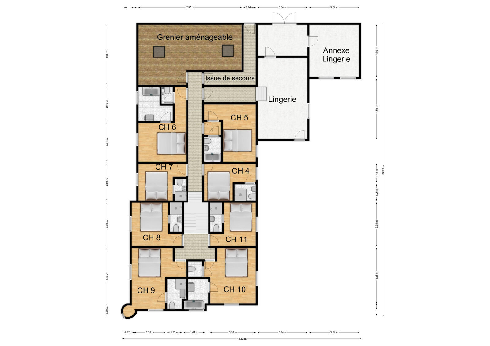 Propriété exceptionnelle dans la forêt des Ardennes Françaises - Rez+2 - moulin labotte - haybes