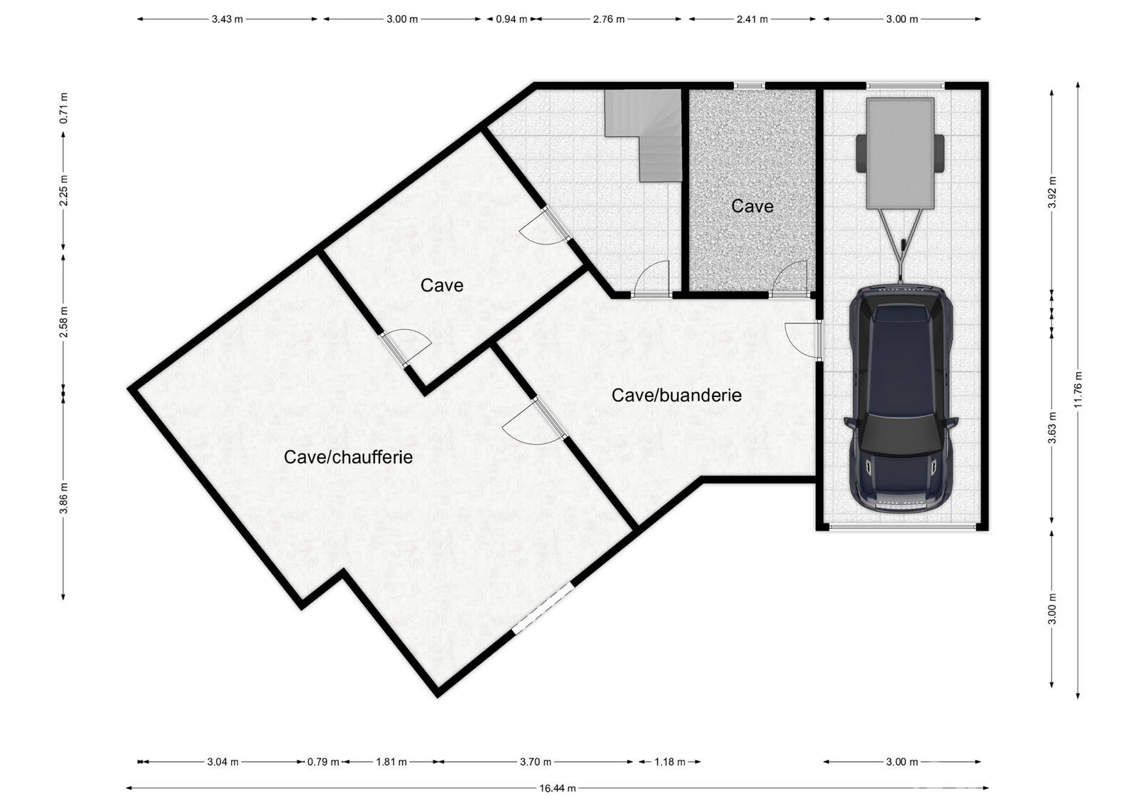 Villa 3 ch. sur 42 ares avec étang - Rez-1 - heuquette 41