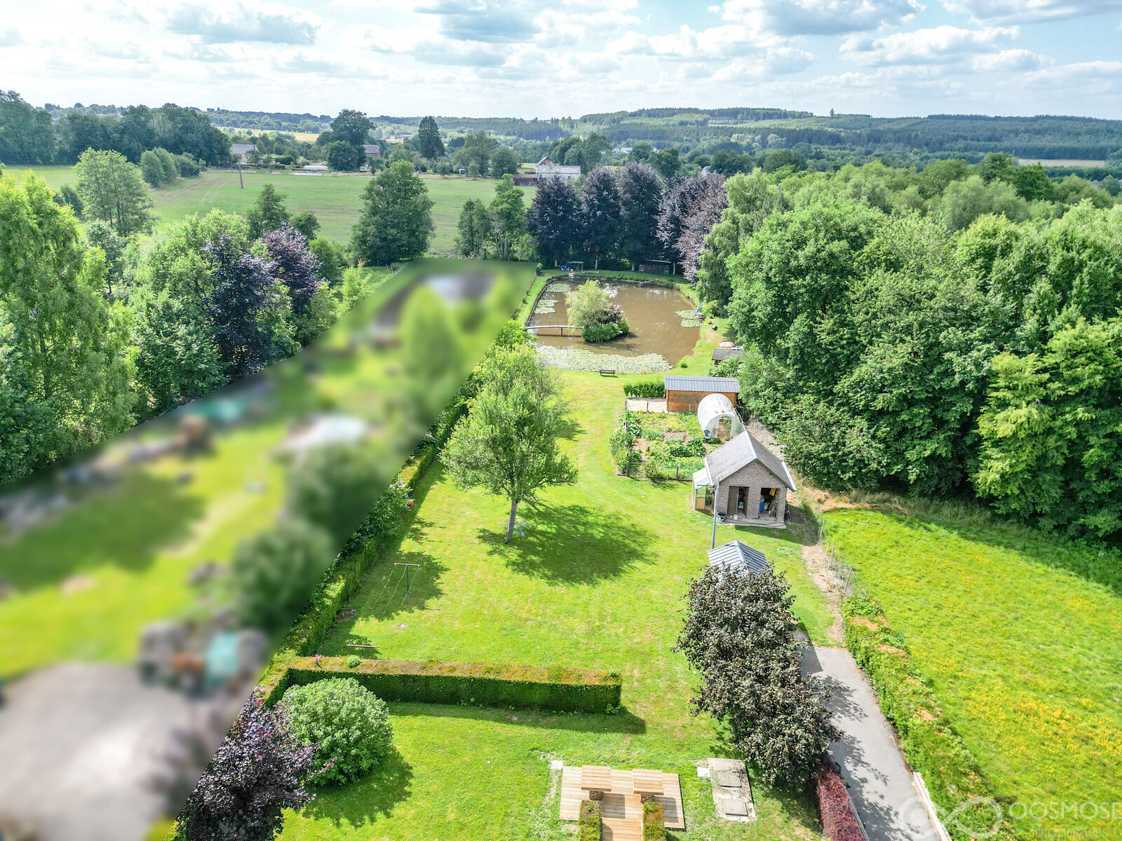 Villa 3 ch. sur 42 ares avec étang - Dji 0522-2 corrigé flou