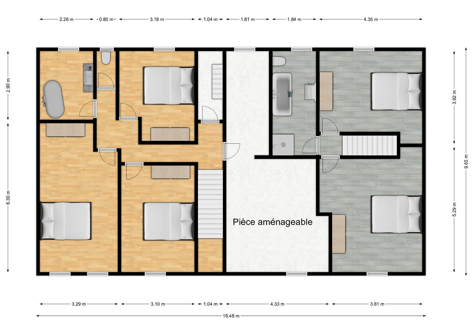 Maison en pierre de 235 m² avec jardin - Rez+1 - grand tilleul - lnaj