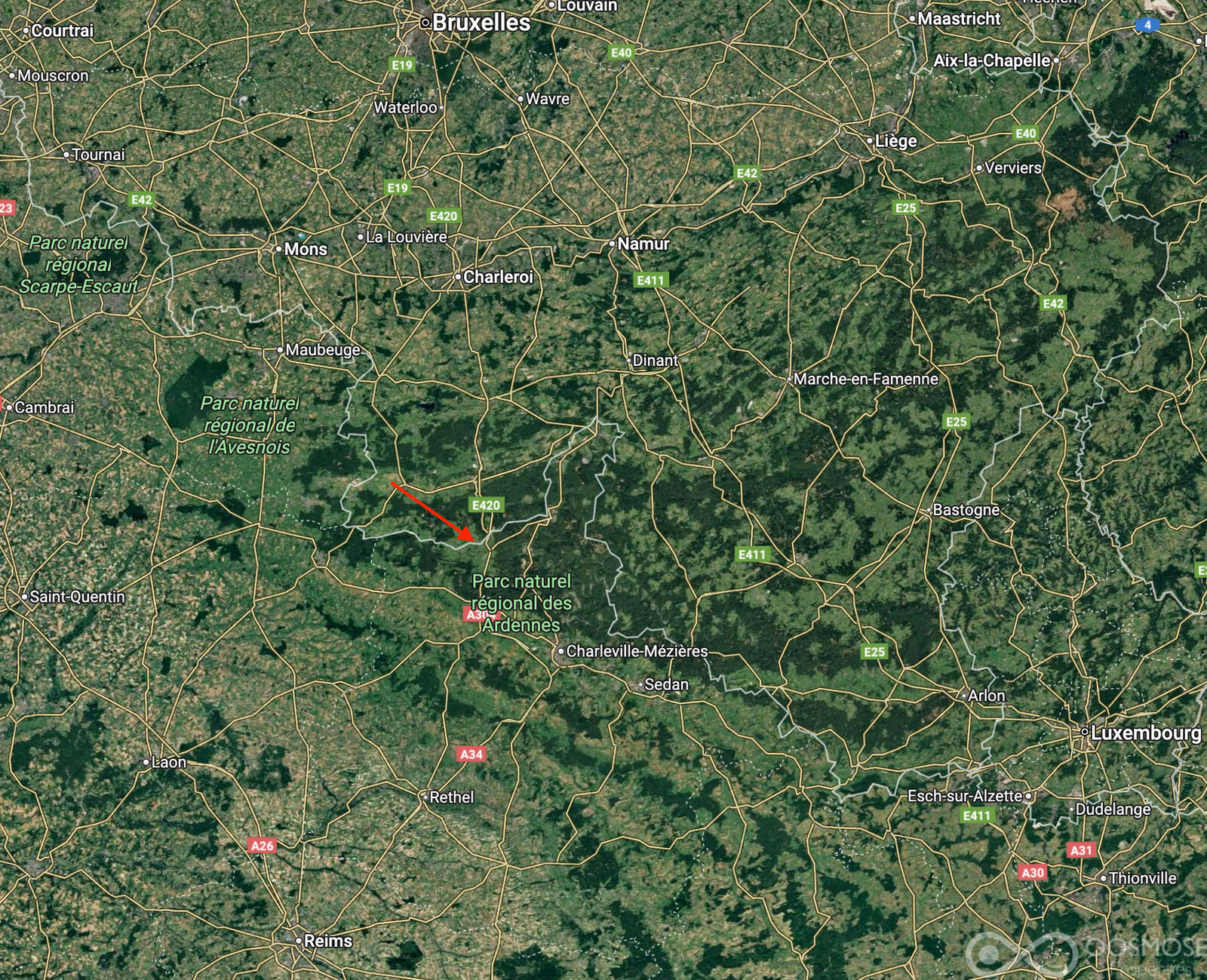 Immeuble de 30ch-120 lits sur 1ha 74a - Aep - sat