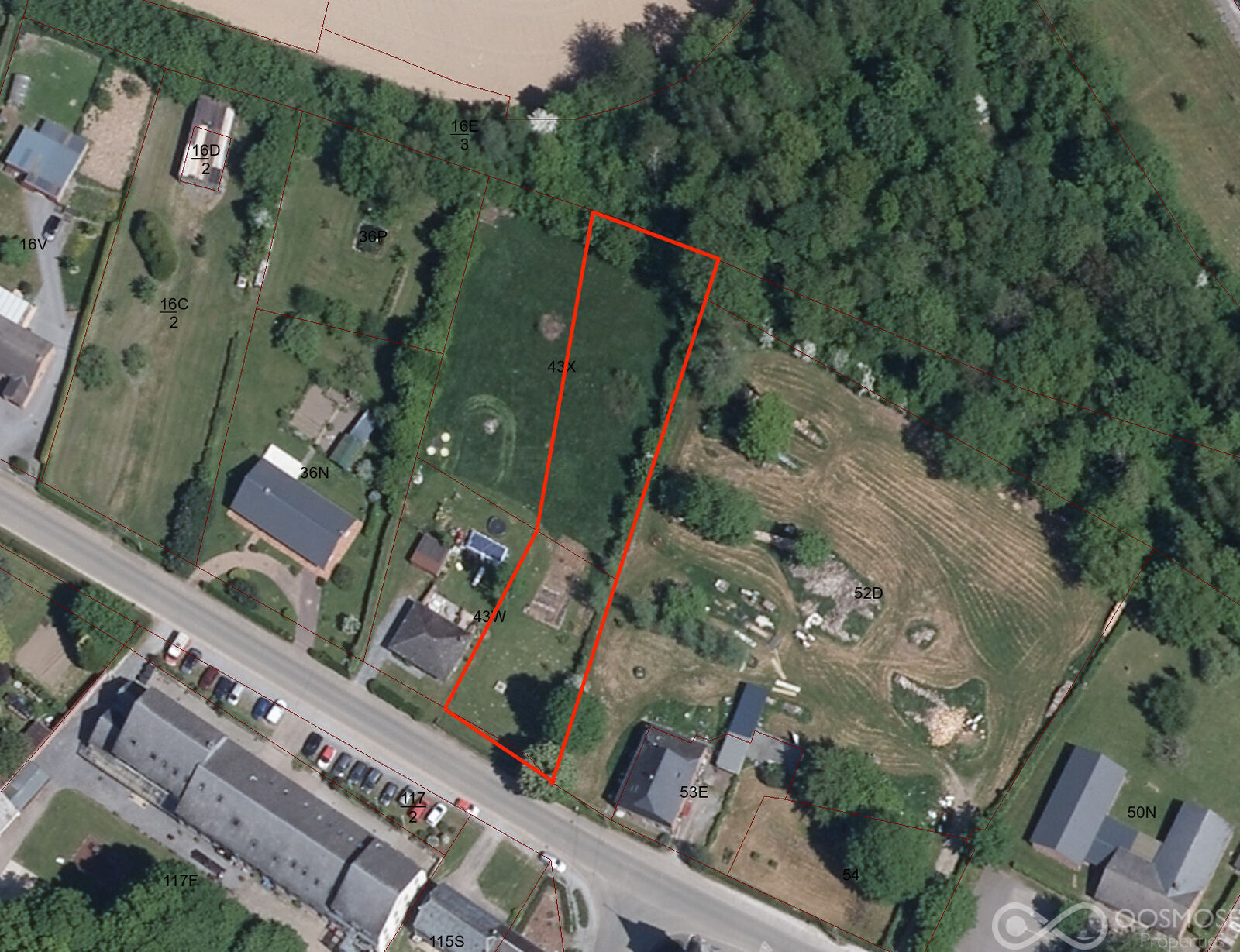 Terrain à bâtir de +/- 16 ares - Aep - sat terrain