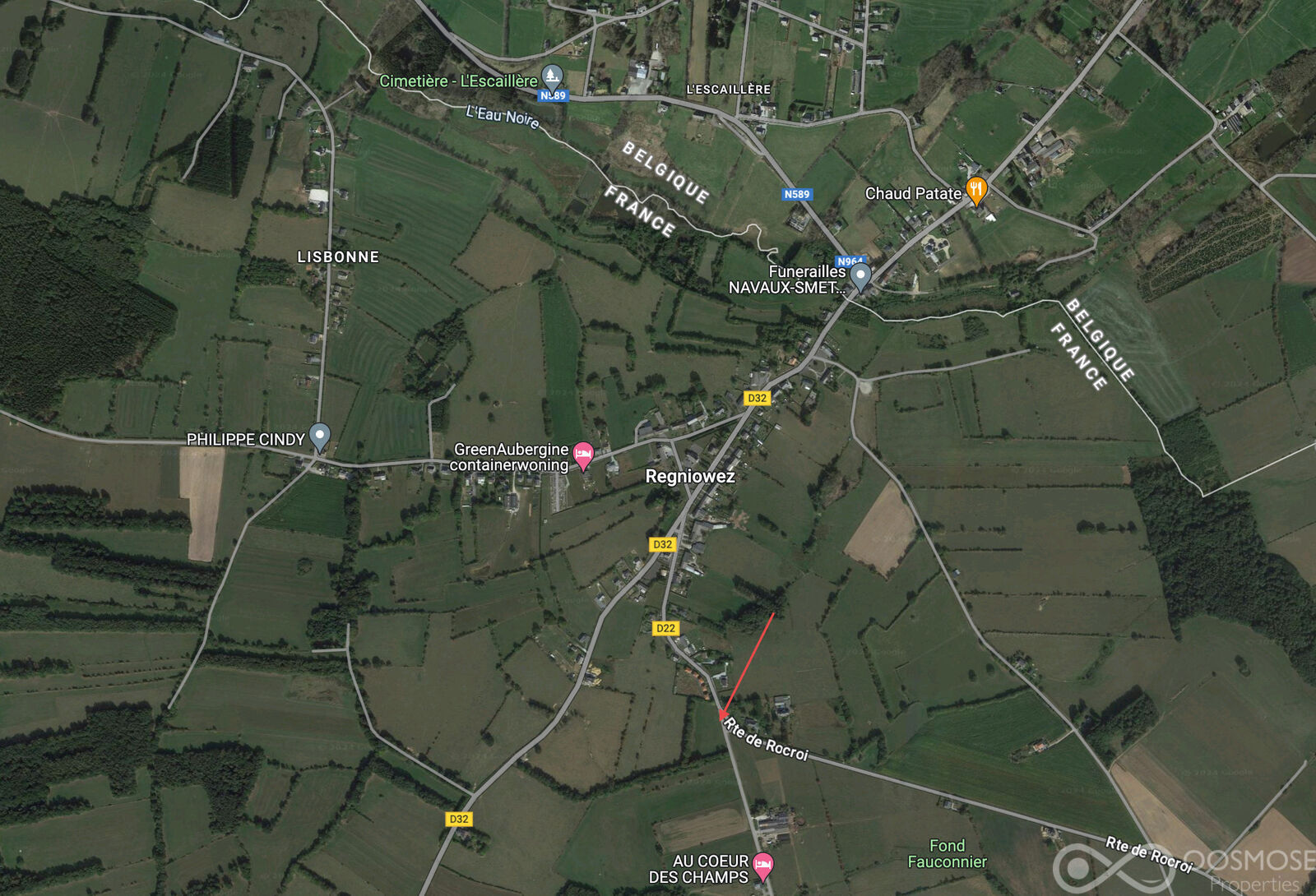 Regniowez (Fr)/2' Belgique - Beau terrain à bâtir de 21 ares - 3647409e-c56c-441d-8e67-93c557d03df3