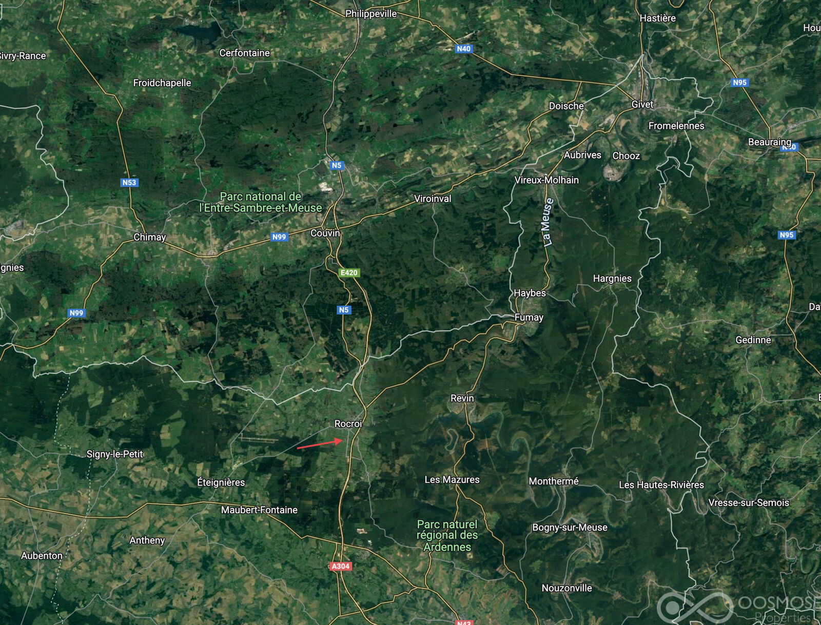 Rocroi 10' Belgique - Beau terrain à bâtir de 13 ares - 31a0f092-f996-42e0-85cb-d62673cc51be