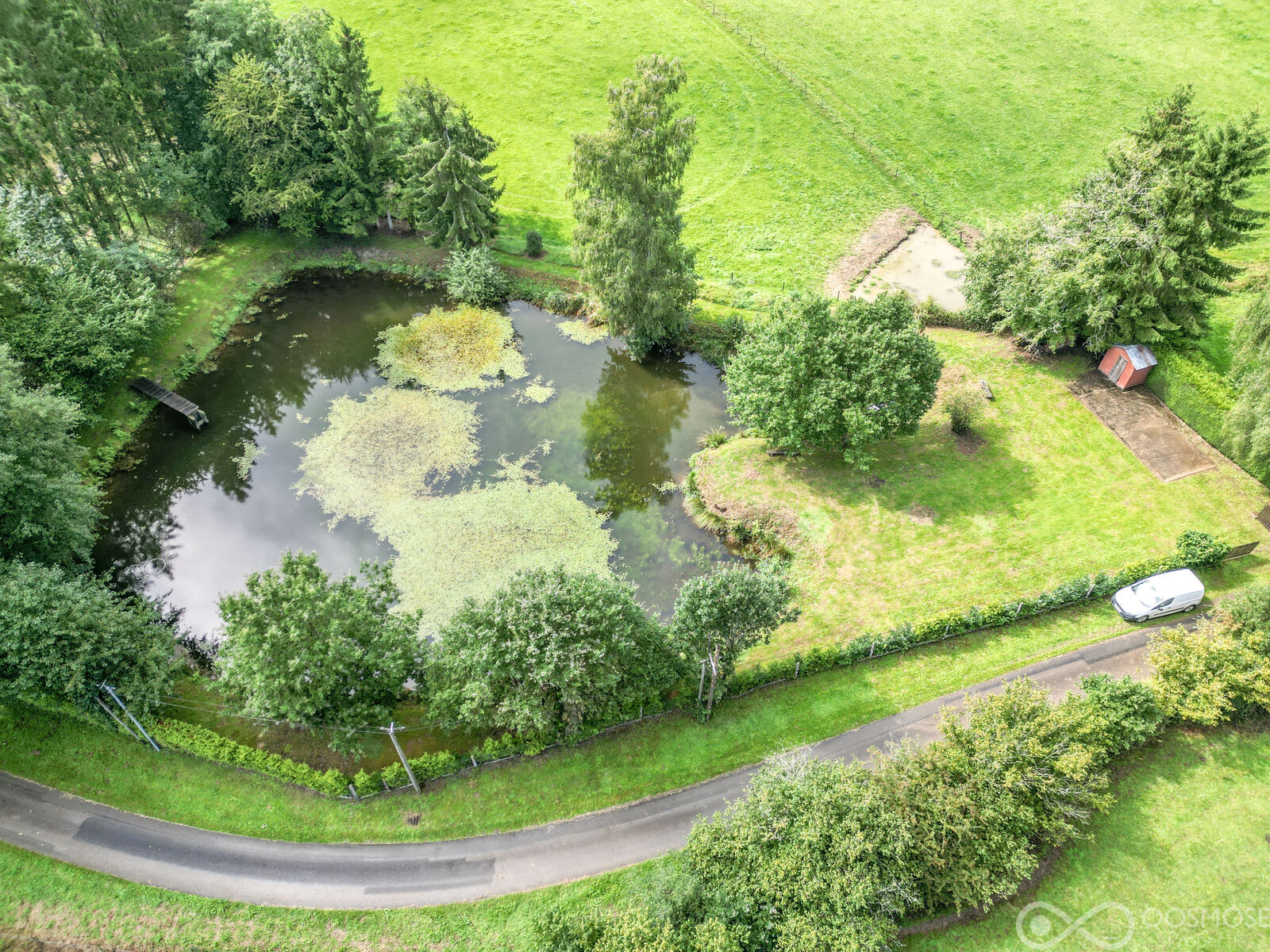 Brognon (FR) - Etang sur terrain de 29a 20ca - Dji 0094-2