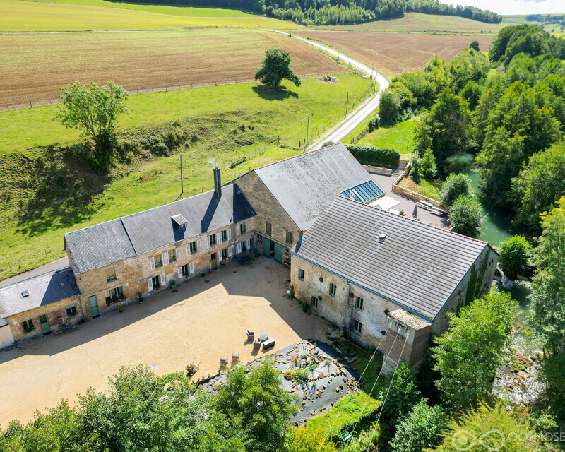 Ardennes Françaises - Ancien Moulin sur 1,5 ha av salle de mariage  - Final-12