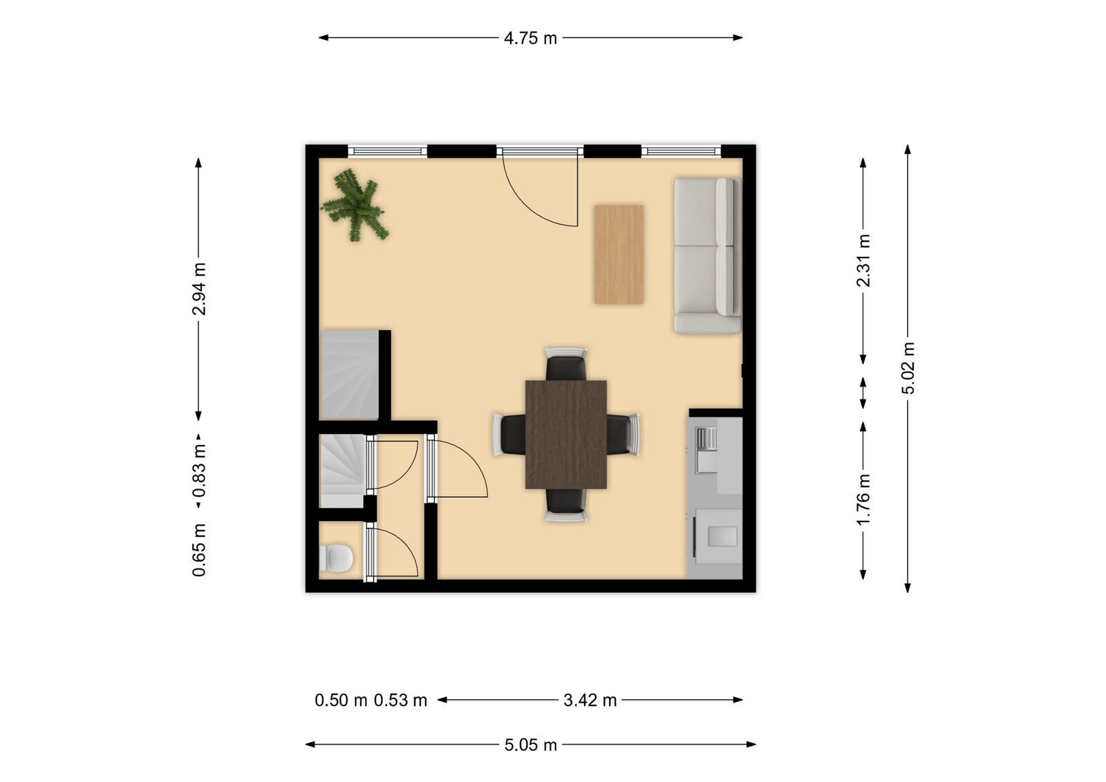 Maison de 42 m² à rénover (08500) - 179385079 puletto first floor first design 20251116 e8a8a0