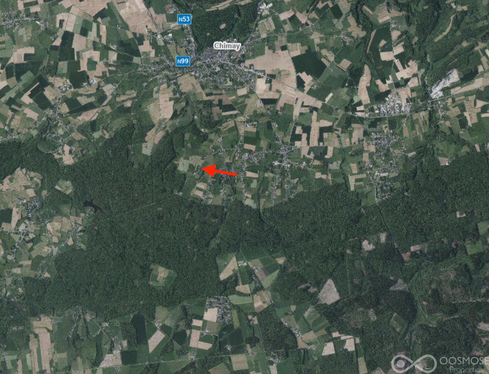 Terrain à bâtir à 3' de Chimay - Sat3 - rue des sarts - forges