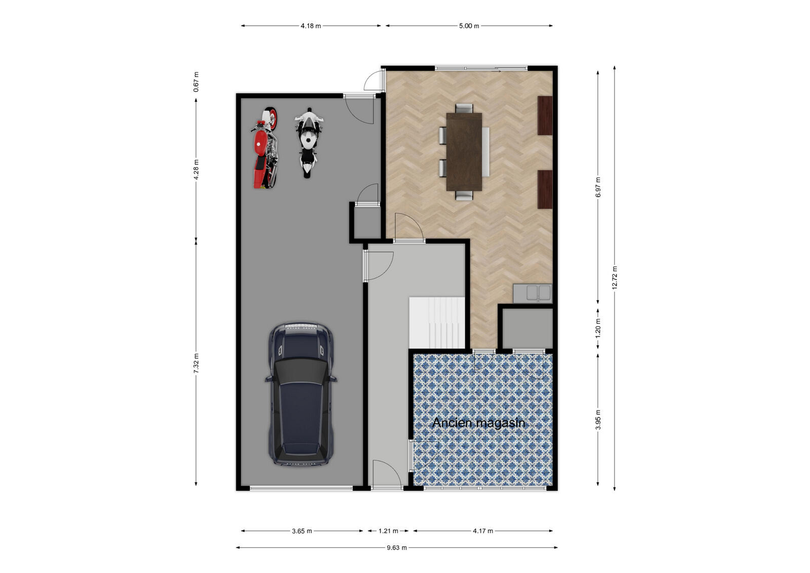 Maison centre ville, 246 m² avec garage et jardin - 181755997 bauvettes first floor first design 20260206 f1b585