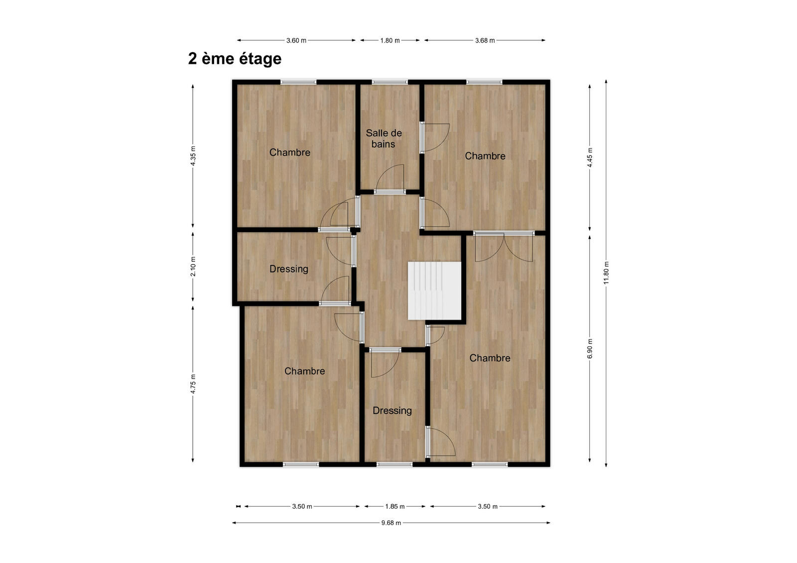 Maison centre ville, 246 m² avec garage et jardin - 181755997 bauvettes floor 3 first design 20260206 29d08d