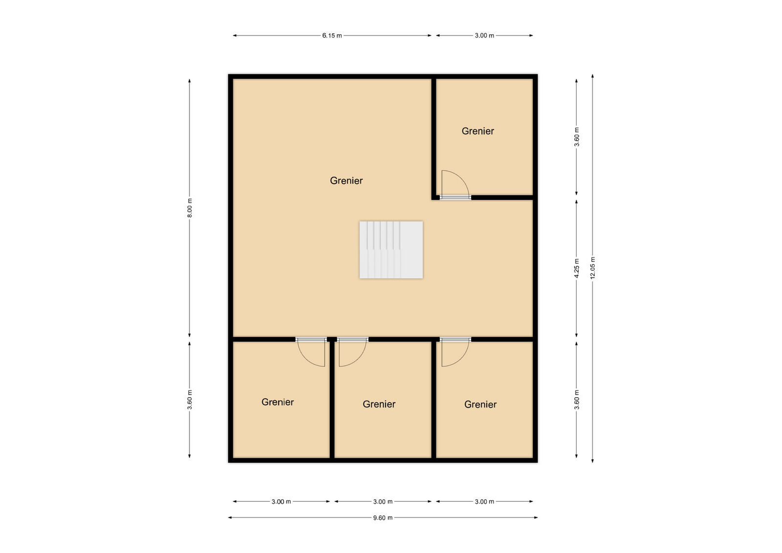 Maison centre ville, 246 m² avec garage et jardin - 181755997 bauvettes floor 4 first design 20260206 4df02f
