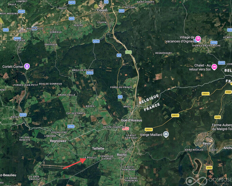 Terrain constructible de +/- 7ares 20 centiares modulable - Sat - rue du rouilly a225partie - taillette