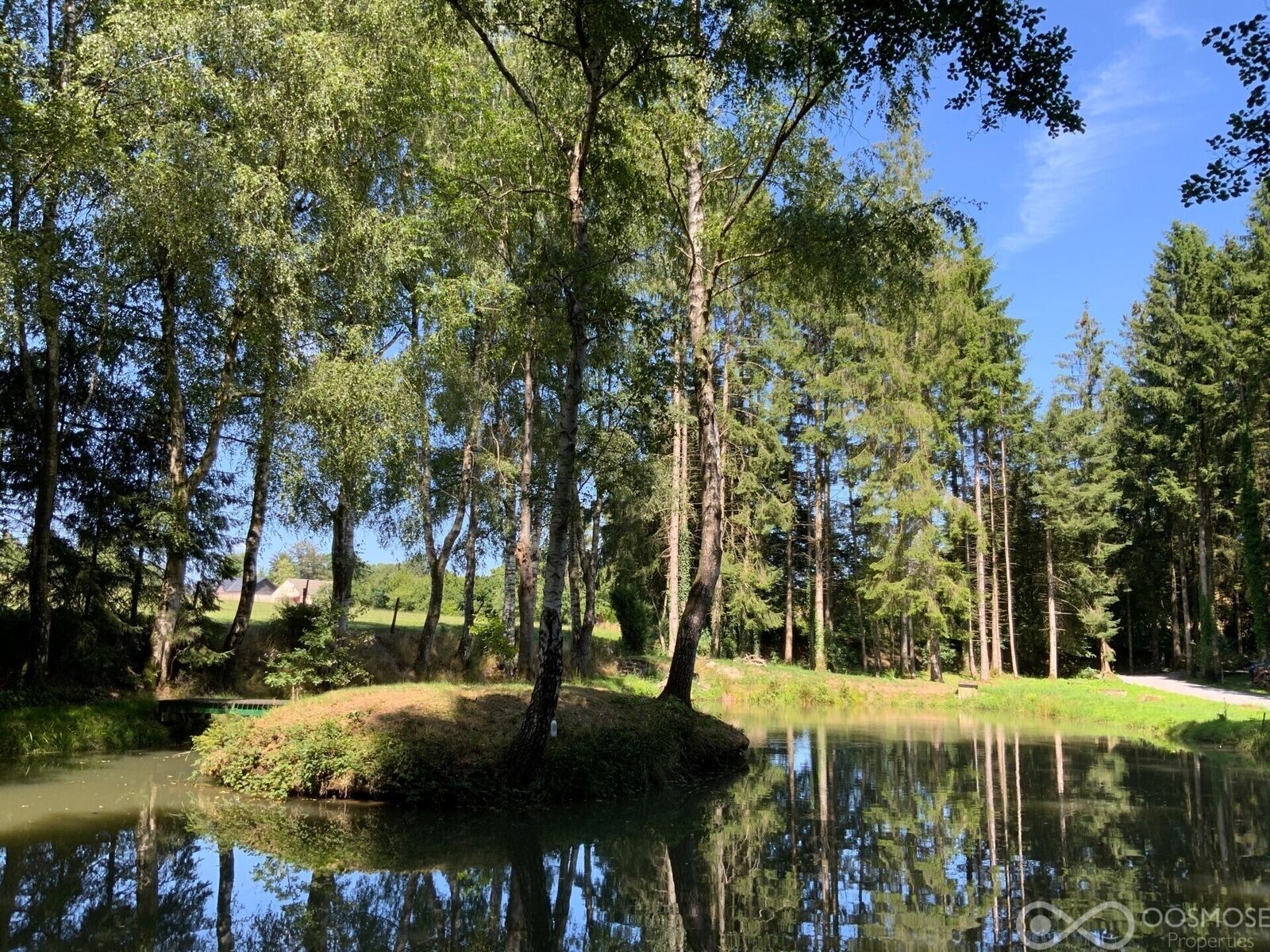 Terrain de loisir avec mobilhome et étang - C3981-b2463974-r9666